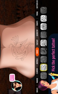 Fab Tattoo Design Studio游戲截圖3