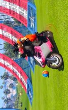 Superhero Tricky Bike Race游戲截圖2