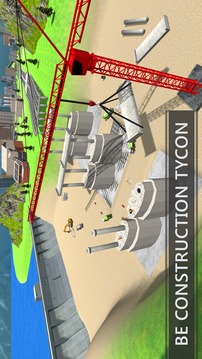 Bridge Building Sim: Riverside Construction Games游戲截圖2