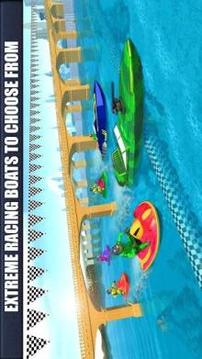 Super Jet Ski Driving 2018: Powerboat Water Racing游戲截圖1