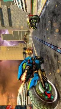 Futuristic War Bike Robot Transforming游戲截圖5
