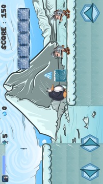 Penguin Antarctic Run游戲截圖1