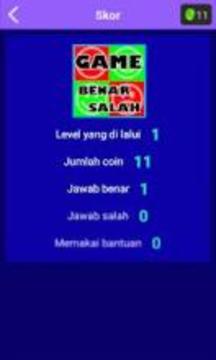 Game Benar Atau Salah Yaaa游戲截圖3