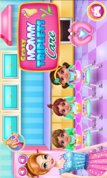 Crazy Mommy Triplets Care - Free Games游戲截圖2