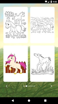 Horse Coloring Pages游戲截圖3