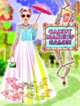 Candy Makeup - Sweet Sparkle Salon游戲截圖1