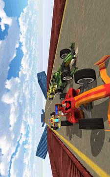 Superheroes Formula Car Racing Mania Free 2018游戲截圖3