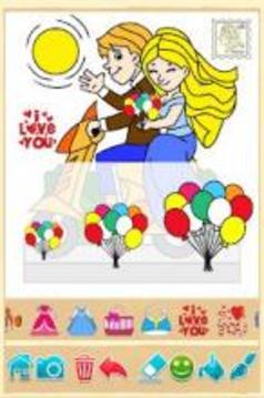 Coloring game for girls and women游戲截圖3