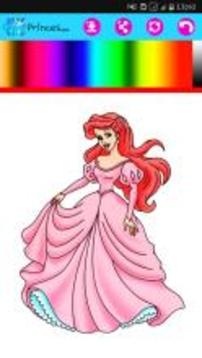Princess coloring book 2018游戲截圖5