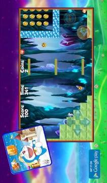 Super Doramon of run Adventures jungle game游戲截圖3