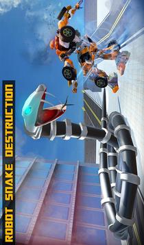 Robot Snake Anaconda Transform City Battle Attack游戲截圖2