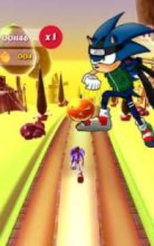 Sonic Ninja Halloween Super Run游戲截圖4