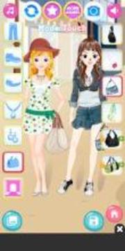 Fashion Girl Friends - BFF Dress Up游戲截圖5