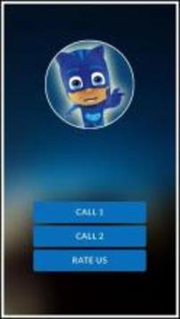 Pyjamasques Fake Call PJ Simulator Masks游戲截圖1