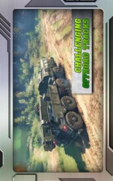 Offroad Mud Tracks Rally : Truck Driving Simulator游戲截圖2