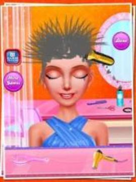 School Girl Hair Style Salon - Makeup & Dressup游戏截图2