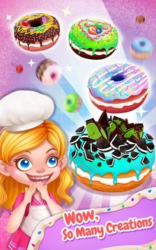 Sweet Donut Cake Maker游戲截圖3