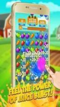 Fruit Link Smash Mania: Free Match 3 Game游戲截圖3
