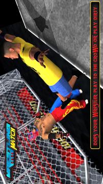 Wrestling Cage Match : Wrestling Mania Revolution游戲截圖1