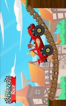 Blaze And Monster trucks Rope Hill Racing游戲截圖3