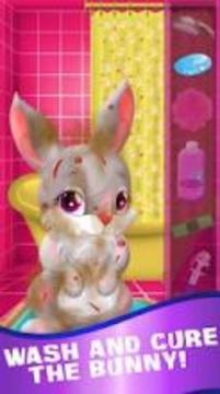 Bunny Pet Wash Salon游戲截圖4