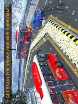 Uphill Bus Drive : Christmas Bus Simulator游戲截圖5