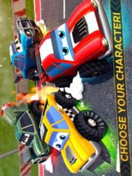 Cartoon Crash Cars Racing游戏截图4