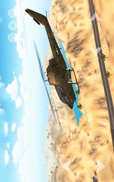 Army Helicopter Simulator : Gunship Attack Game 3D游戲截圖3