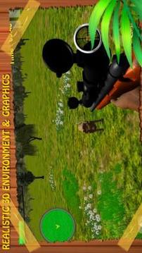 Forest Animal Hunting 2018 - 3D游戲截圖5