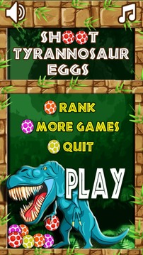 Shoot Tyrannosaur Eggs游戲截圖1