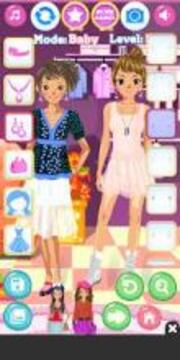 Fashion Girl Friends - BFF Dress Up游戲截圖3