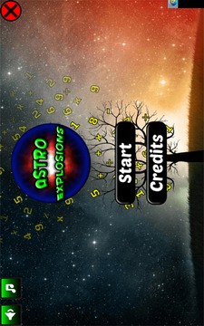 Astro Explosions Brain trainer游戲截圖1