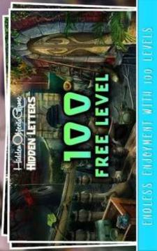 Hidden Letters 100 Level : Hidden Object Game游戲截圖4