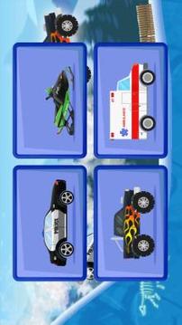 Kids car: Snow racing游戲截圖1