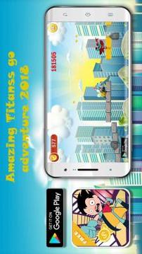 amazing titans go adventure 2018游戲截圖3