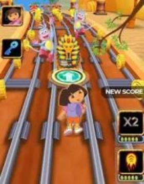 My Princess : Subway Dora Adventure Run游戲截圖2