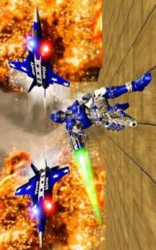 US Police Robot War Multi Robot Transformation游戲截圖1