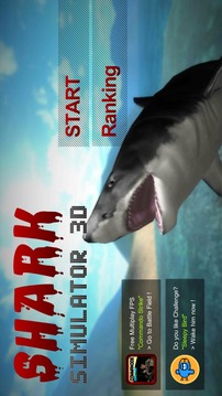 Incredible Shark 3D Simulator游戲截圖1