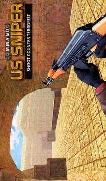 Commando US Sniper Shoot Counter Terrorist游戲截圖5
