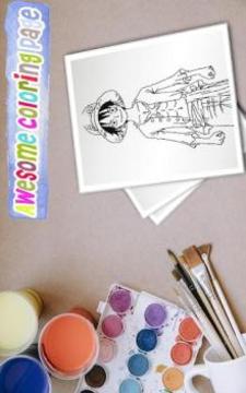 Coloring manga pirates book游戲截圖1