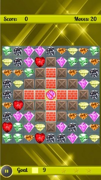 Jewels Diamond Match游戲截圖4