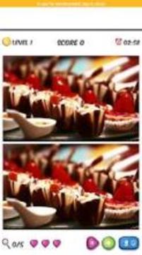 Spot the Rooms difference: Desserts游戲截圖3