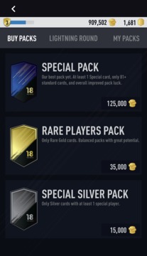 FUT 18 PACK OPENER by PacyBits游戲截圖5