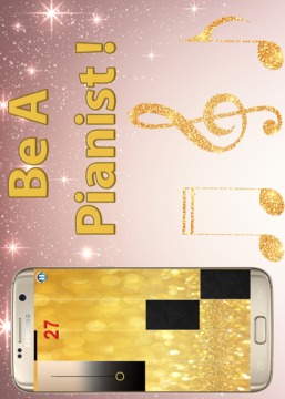 Gold Piano Tiles 2游戲截圖3