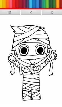 Halloween Coloring Game游戲截圖2