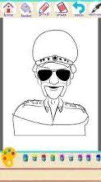 Superhero Motuuu Patloo Coloring Pages游戲截圖3