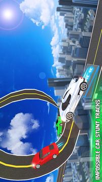 Extreme Car Stunt Impossible Racing游戲截圖5