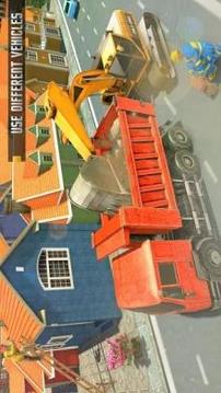 Capital City Building: Mega Construction Games游戲截圖4