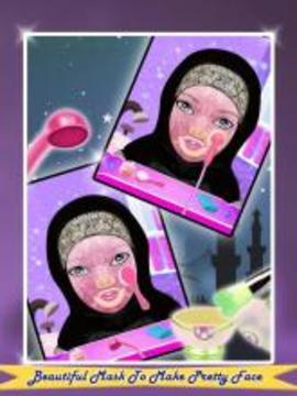 Hijab Makeup Salon: Girls Game游戲截圖2