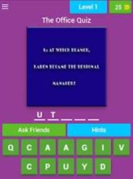 The Office Trivia Free Quiz Game Questions Answers游戲截圖4